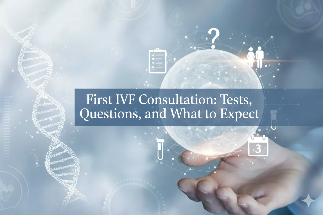 First IVF Consultation: Tests, Questions, and What to Expect