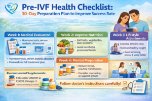 Pre-IVF Health Checklist