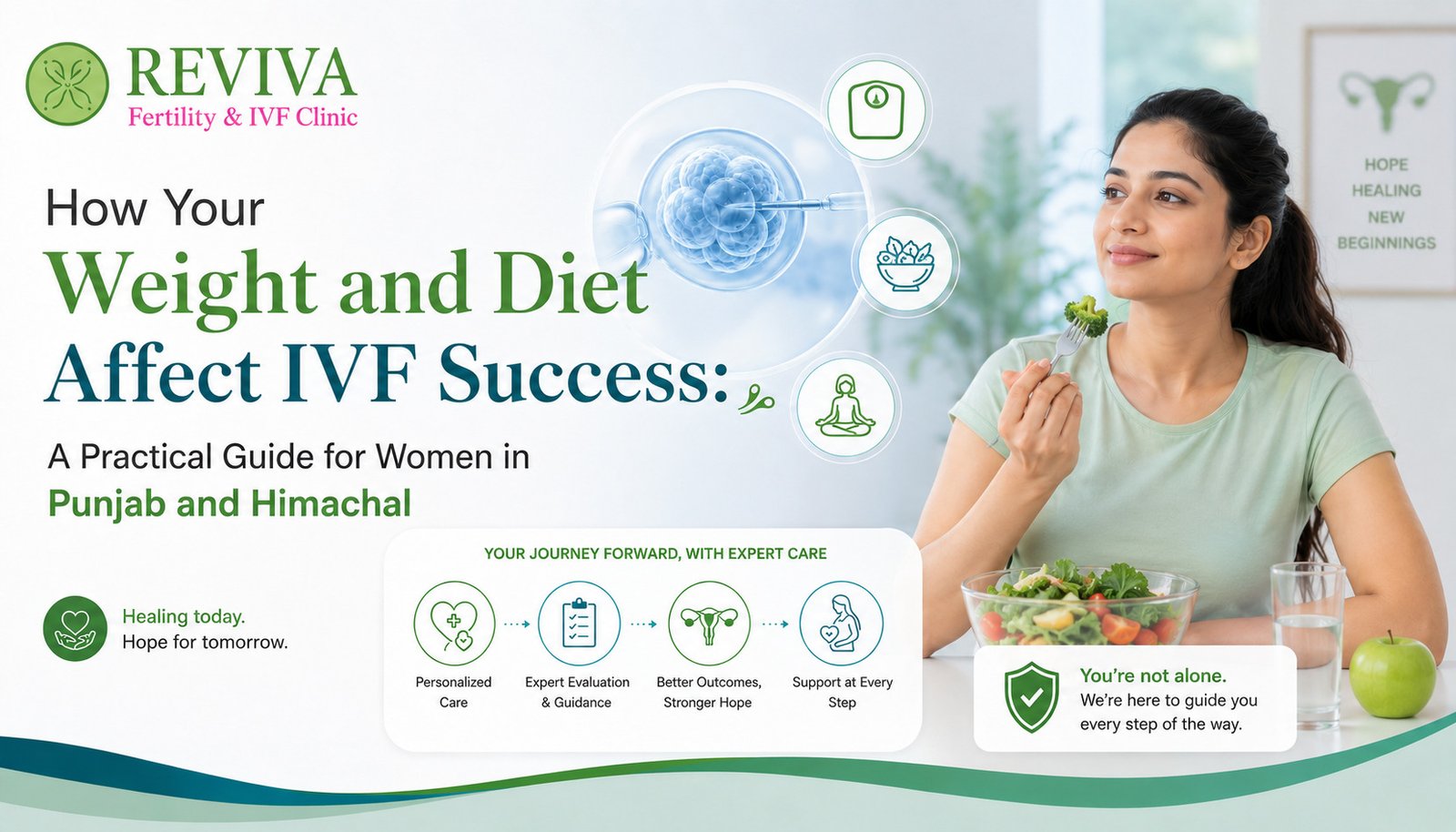 Weight and Diet Affect IVF Success